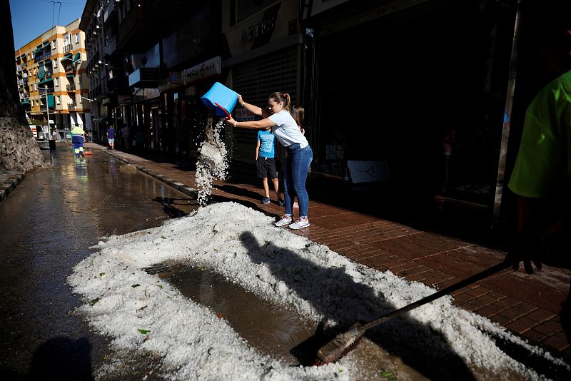 Arganda evalúa los daños tras las fuertes lluvias