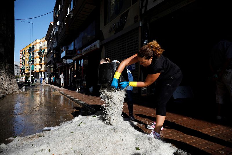 Arganda evalúa los daños tras las fuertes lluvias