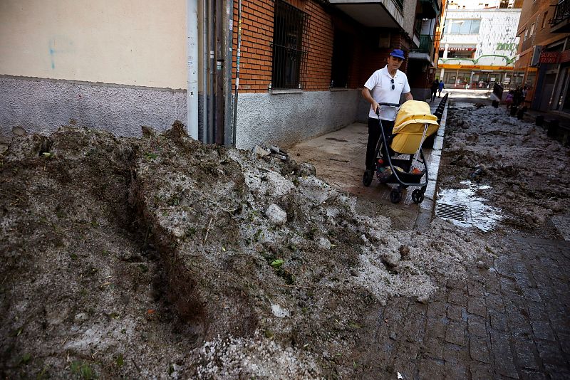 Arganda evalúa los daños tras las fuertes lluvias