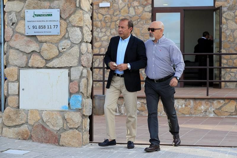 Luis (d), hermano de la esquiadora Blanca Fernández Ochoa