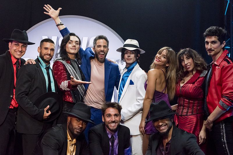 El elenco del musical  'Michael Jackson Forever'