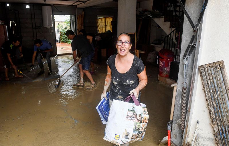 Inundaciones en Las Gabias (Granada)