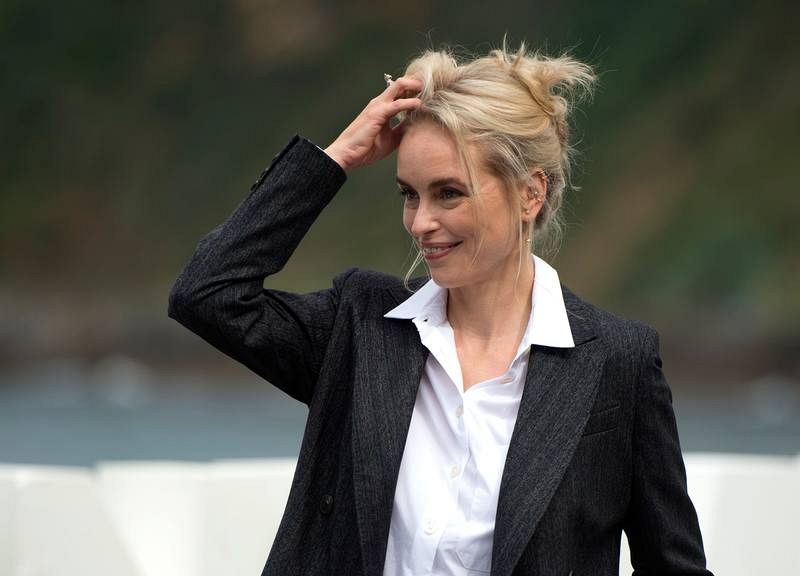 La actriz alemana Nina Hoss durante el 'photocall' del flime 'Das Vorspiel - The Audition'