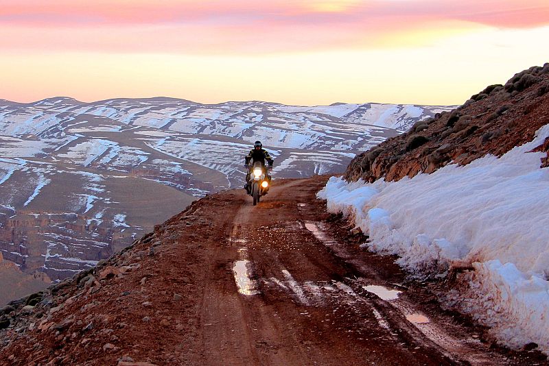 Miquel en la cima del Atlas