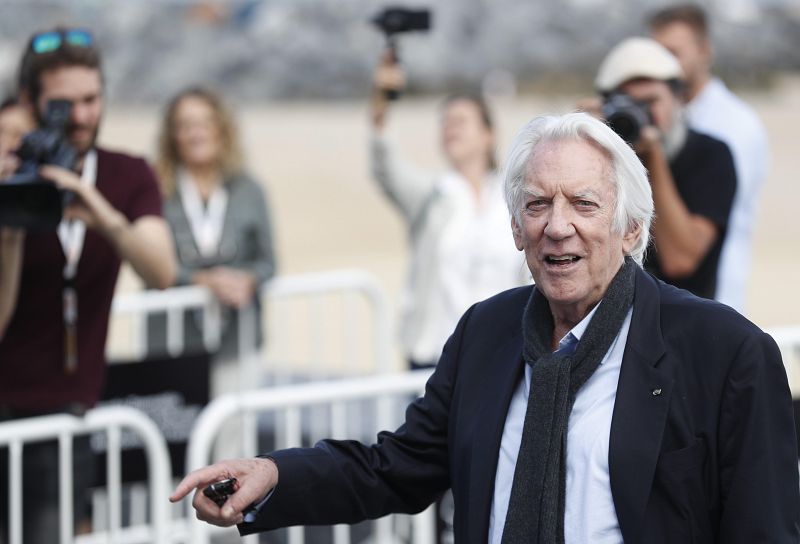 Donald Sutherland, premio Donostia del Festival de San Sebastián