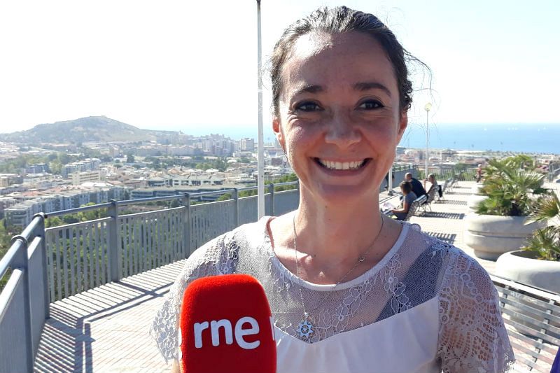 Valeria Zedde, guía de Cagliari.