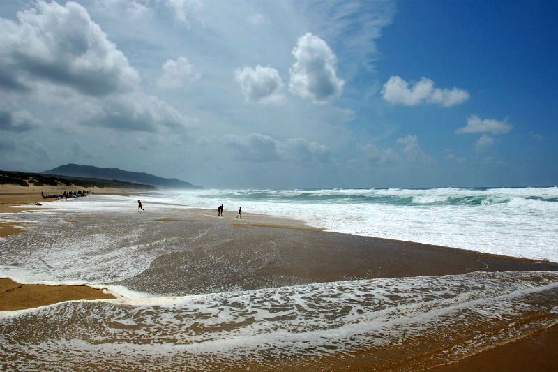 Playa de Piscinas.