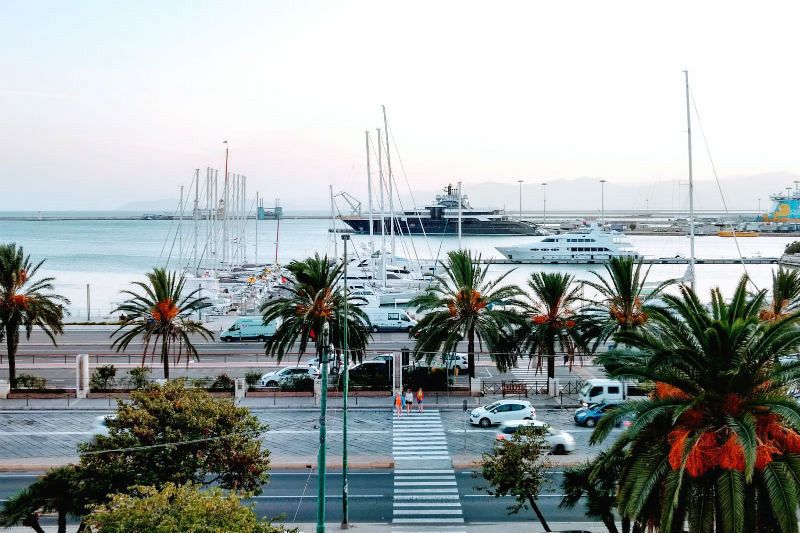 Puerto de Cagliari.