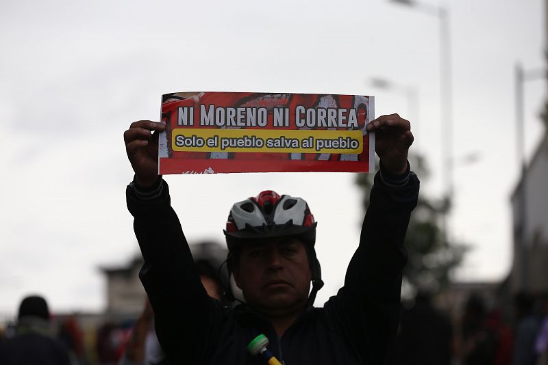 Las protestas en Ecuador, en imágenes