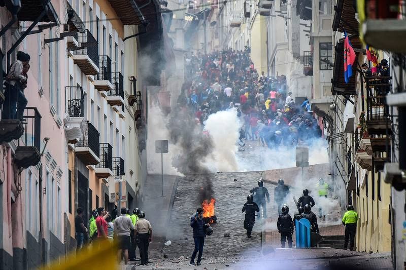  Protestas contra Moreno