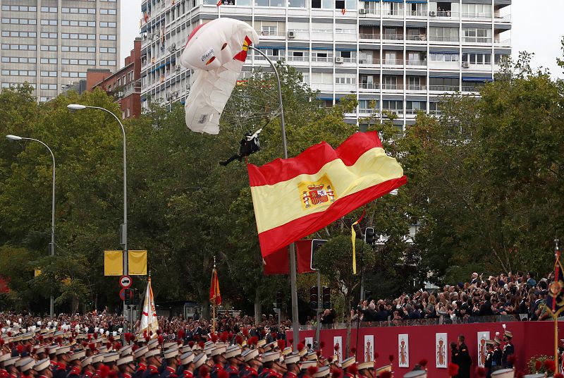 El desfile de la Fiesta Nacional