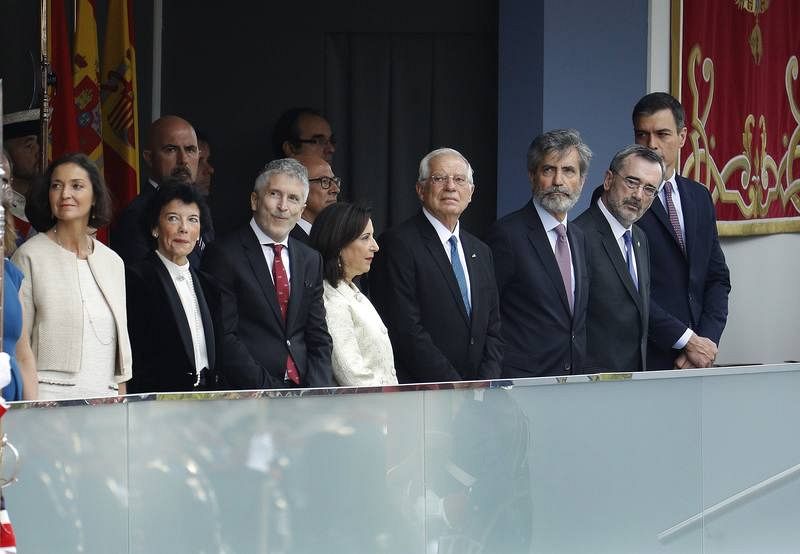 Desfile de la Fiesta Nacional en Madrid