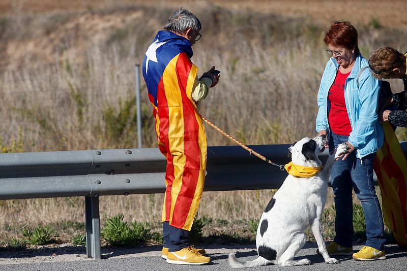 Independentistas inician las ''Marchas por la libertad''