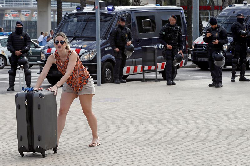 Huelga general en Cataluña en protesta por la sentencia del procés