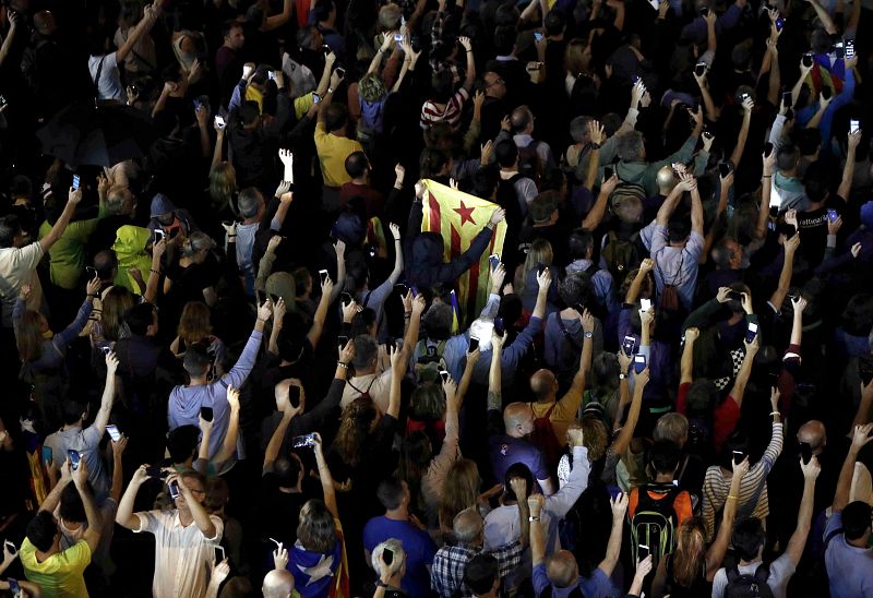 Protestas en Cataluña