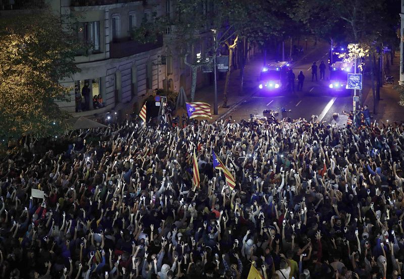 Séptimo día de protestas en Cataluña contra la sentencia del 'procés'