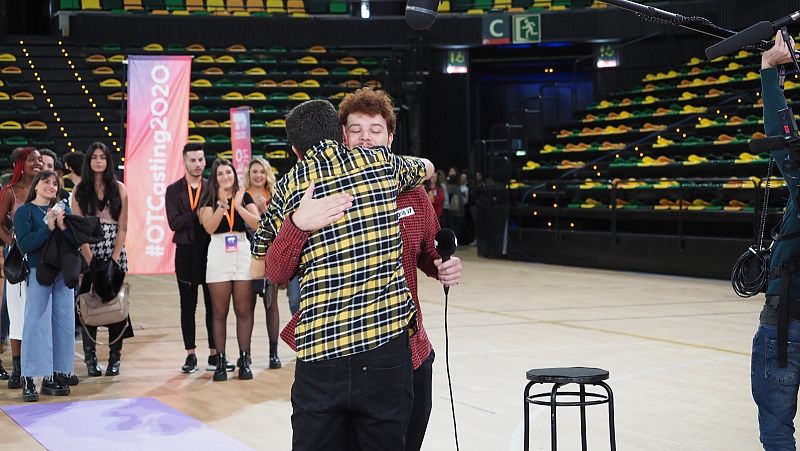 En un minuto deben convencer al jurado de que merecen la pegatina en la Fase 1 del casting OT 2020 en Bilbao