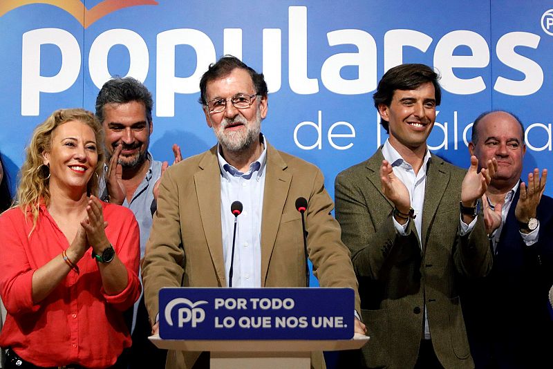 Mariano Rajoy, en Antequera