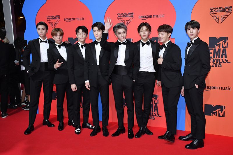 Los integrantes de la banda musical surcoreana NCT 127