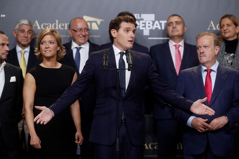 Declaraciones de Rivera después del debate