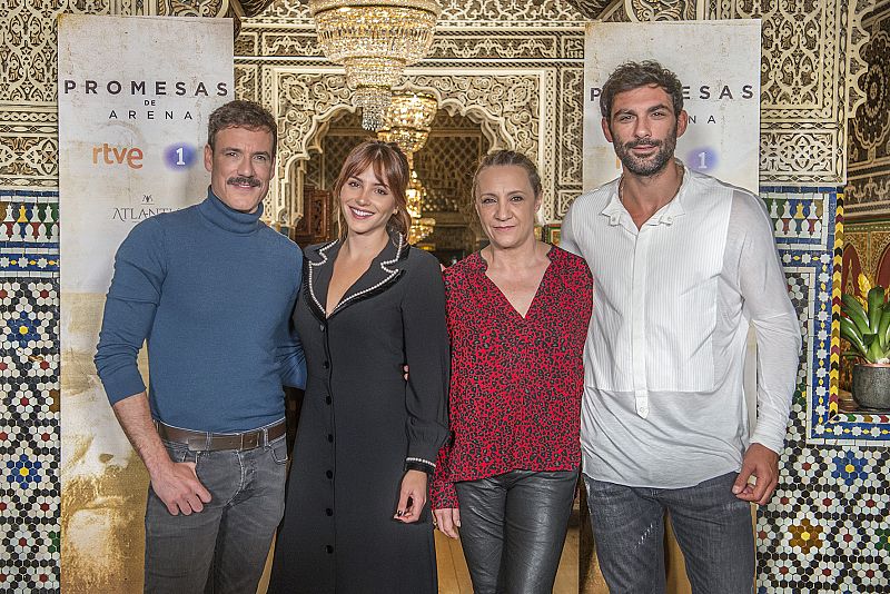 Daniel Grao, Andrea Duro, Blanca Portillo y Francesco Arca