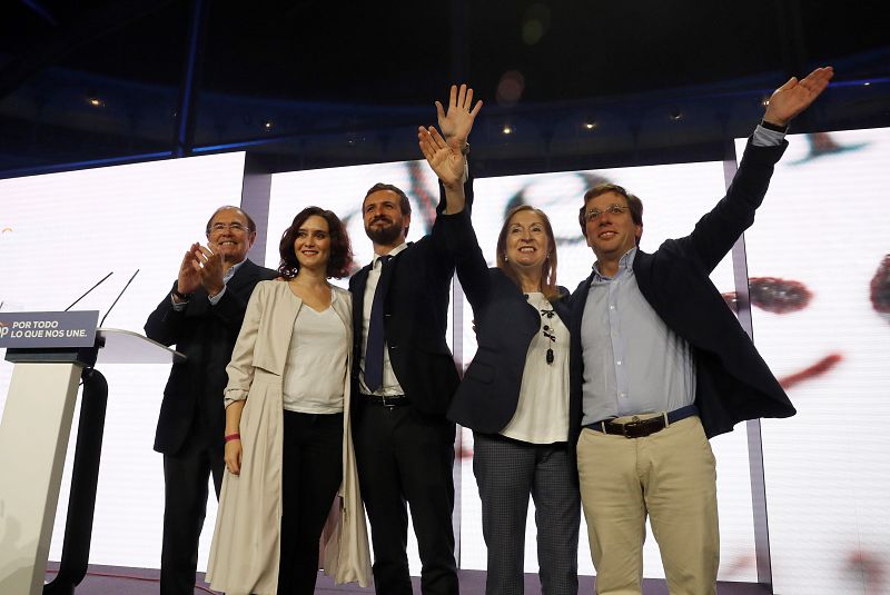 Casado cierra la campaña del PP en Madrid
