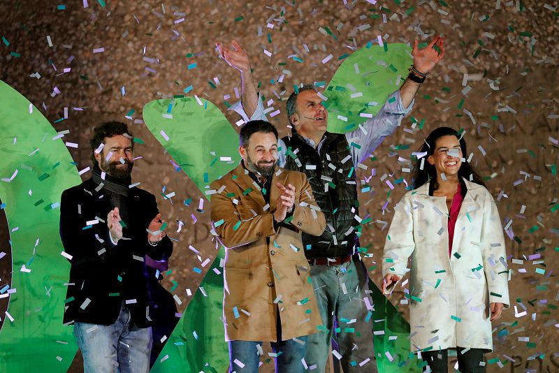 Cierre de campaña de Vox en Madrid