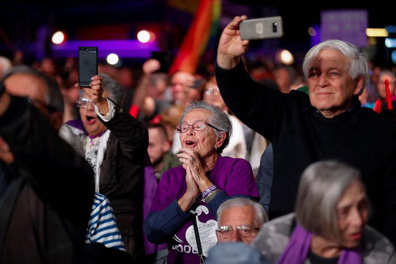 Cierre de campaña de Unidas Podemos