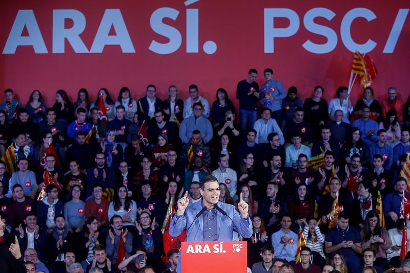 Mitin final de campaña del PSOE