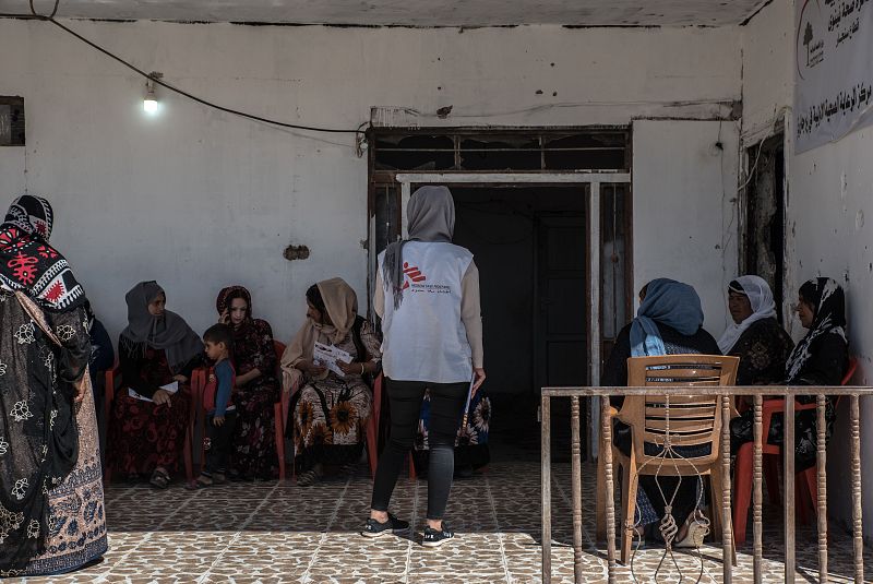 En Sinjar todo el mundo necesita apoyo en salud mental