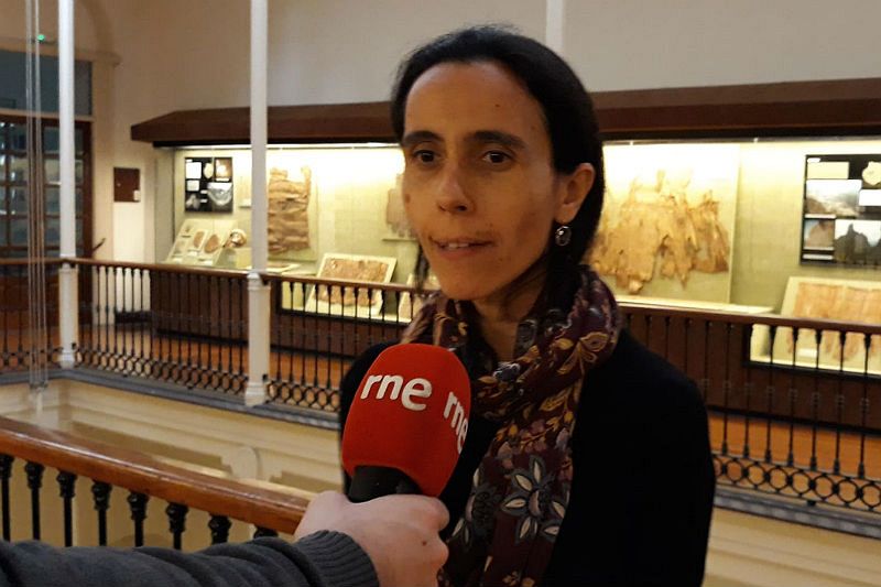 Teresa Delgado, conservadora de El Museo Canario.