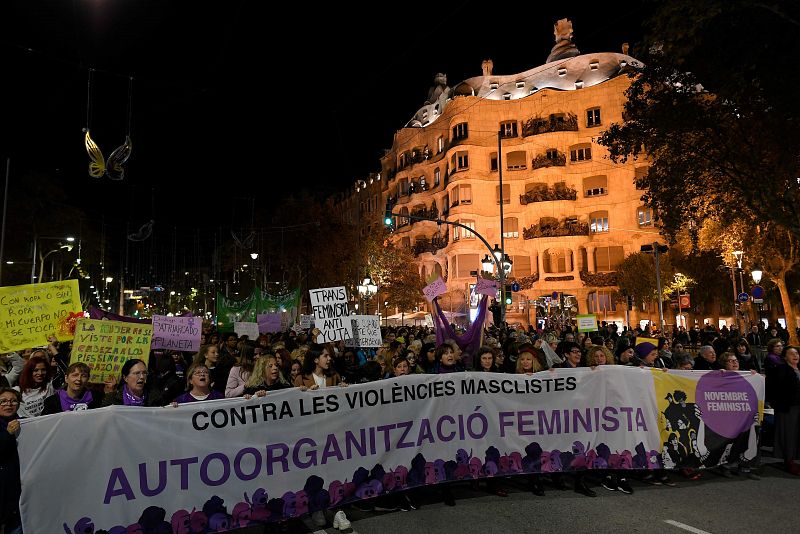 Barcelona contra la violencia machista