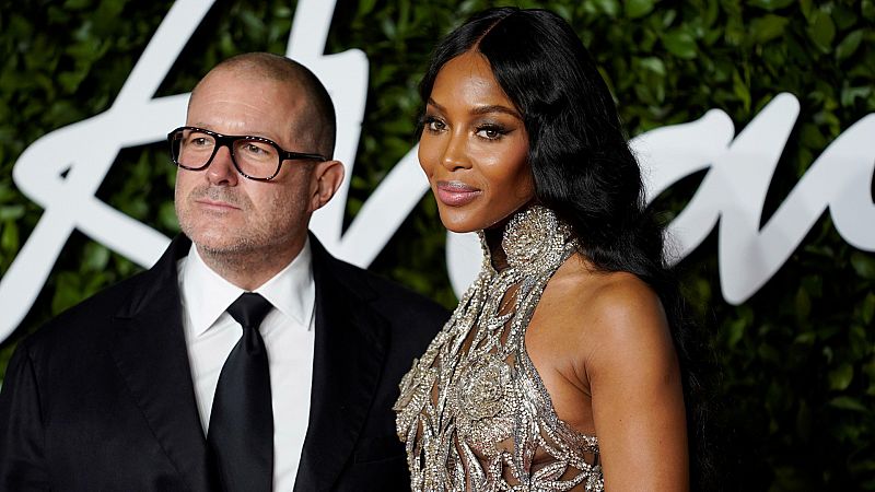 La modelo Naomi Campbell en los Fashion Awards 2019