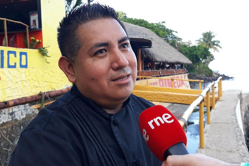 Manuel Vicente, chef del restaurante Pineda (Rincón de Guayabitos).