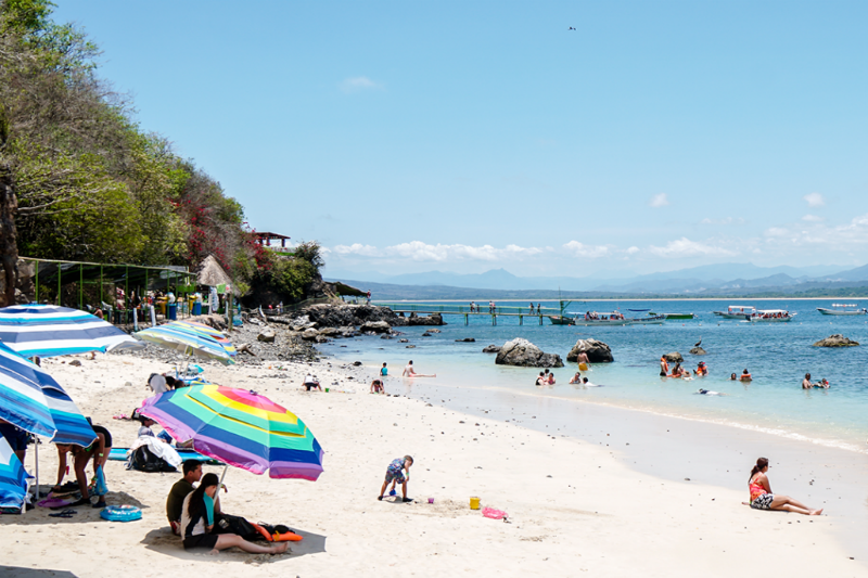 Playa de la Isla del Coral.