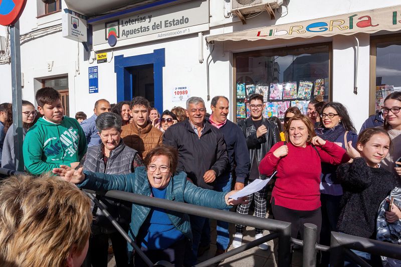 Agraciados con segundo premio