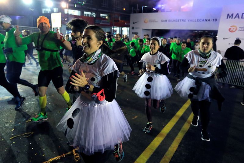 Imagen de la salida de la carrera popular madrileña, que en su edición 55 estrenará etiqueta de oro de la Federación Internacional de Atletismo.