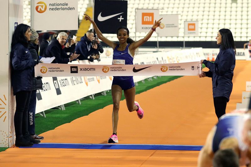 La etíope Helen Bekele Tola vence en la San Silvestre Vallecana 2019.