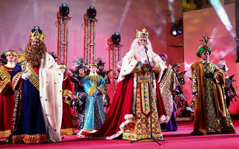 Discurso de los Reyes Magos al finalizar la tradicional cabalgata