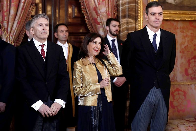 Celebración de la Pascua Militar en el Palacio Real