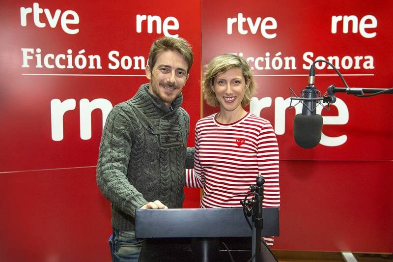  Victor Clavijo y Cecilia Freire durante el ensayo de 'Reformatorio'