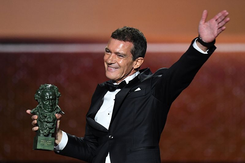 Los mejores momentos de los Goya 2020: Antonio Banderas recibe el premio a "Mejor Actor"