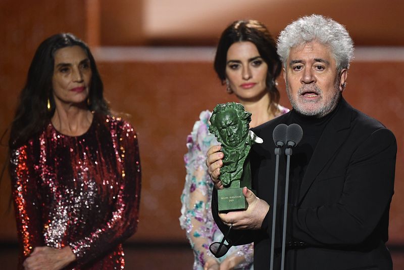 Los mejores momentos de los Goya 2020: Pedor Almodóvar recibe el Goya al "Mejor Director"