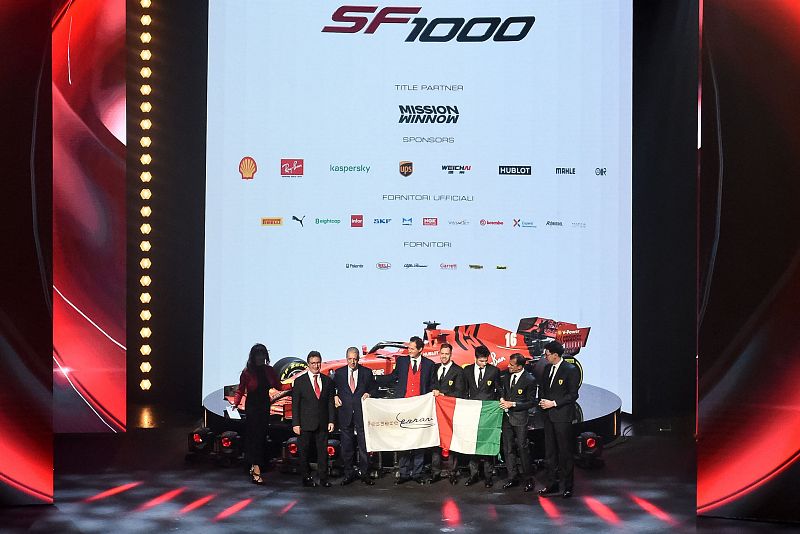 Presentación SF1000 Ferrari 2020