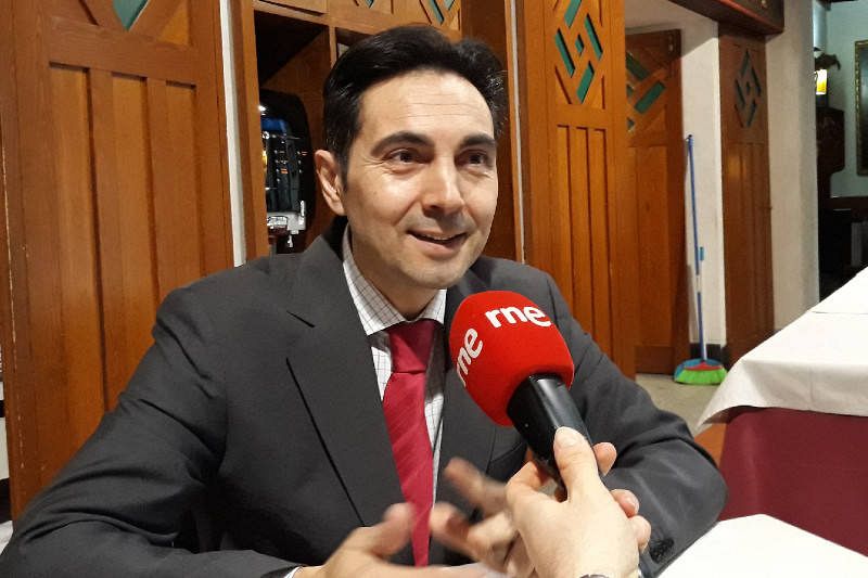 Alfonso Torrego, subdirector del Hotel La Casa Mudéjar.