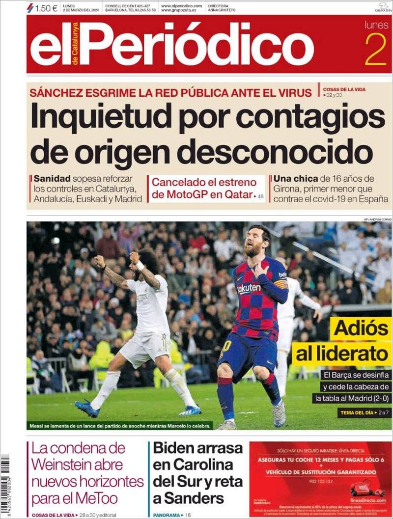 El Clásico Madrid vs Barça, en las portadas | 3