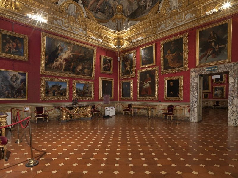 Sala de Marte del Palazzo Pitti