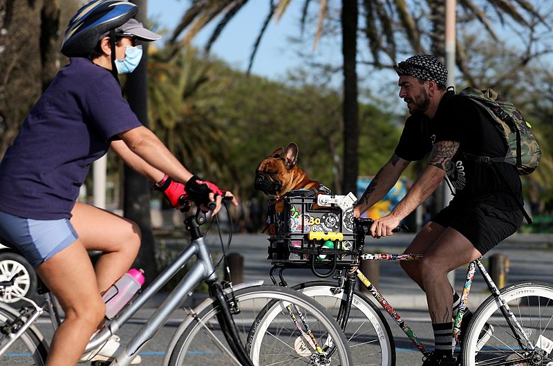 Desde este sábado se puede hacer deporte individual y pasear una vez al día en cualquiera de las dos franjas horarias propuestas.