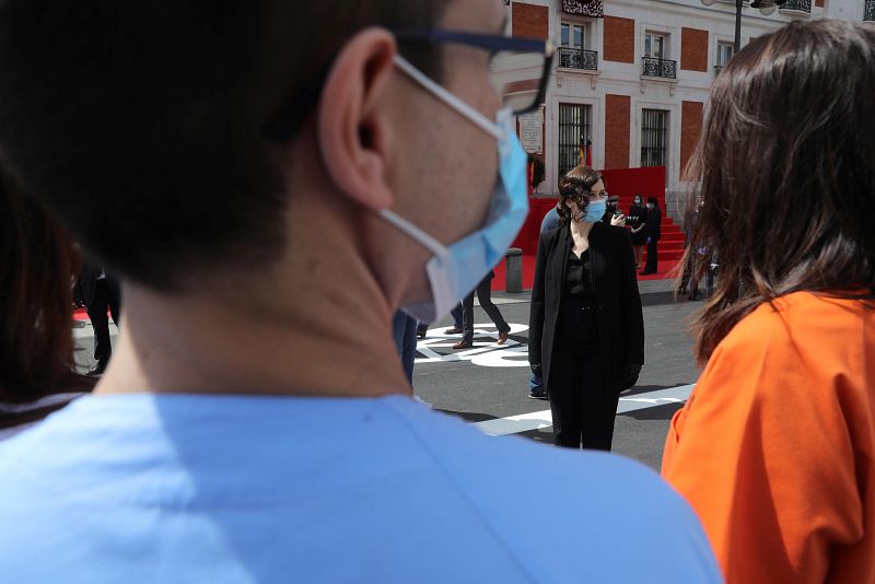 Imagen: La Comunidad de Madrid homenajea este Dos de Mayo a los héroes que han luchado contra el COVID-19