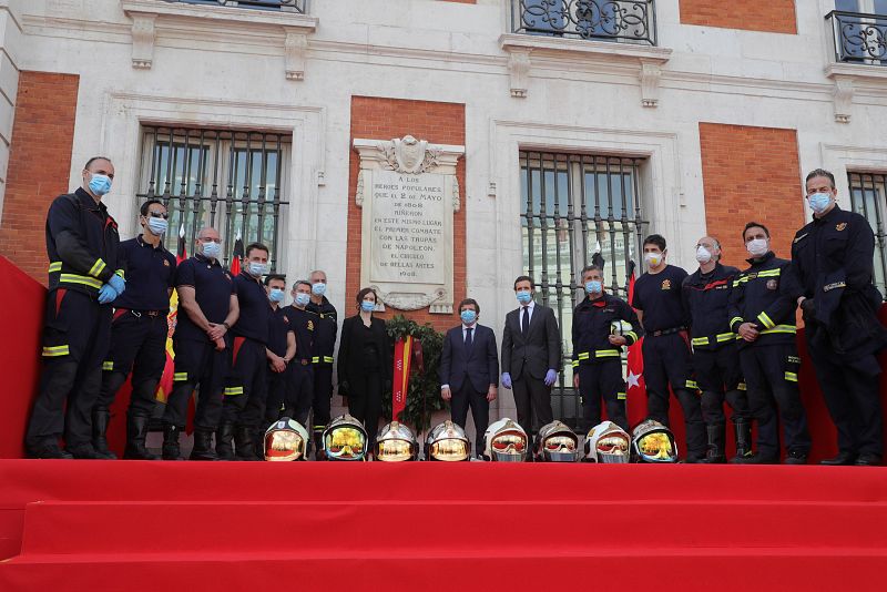 Imagen: La Comunidad de Madrid homenajea este Dos de Mayo a los héroes que han luchado contra el COVID-19